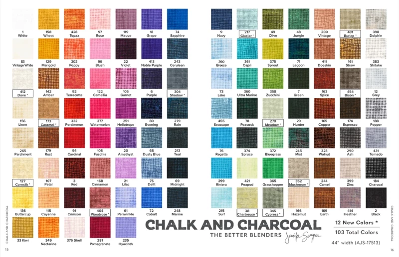 Chalk and Charcoal - Mauve