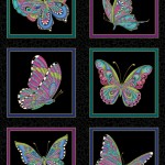 Alluring Butterflies  - Schmetterlings Panel