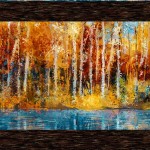 A Year of Art - Autumn Bordüre  - 1 Stück = 1,10 Meter