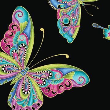 flatternde Schmetterlinge allover -  Alluring Butterflies