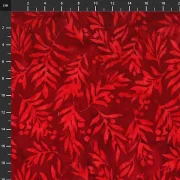Bali Handpaint - Scarlet Leaf