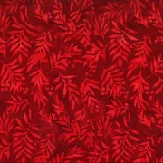 Bali Handpaint - Scarlet Leaf