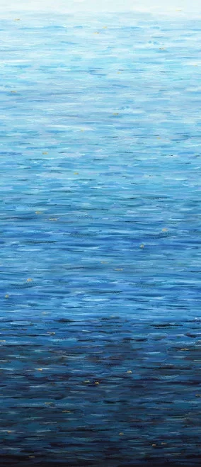 Behind Blue Eyes - Water Texture Ombre