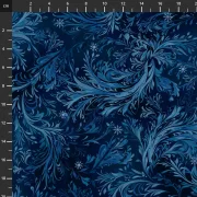 Beyond the Pines - Swirling BranchTexture midnight blue