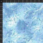Beyond the Pines - Swirling BranchTexture medium blue