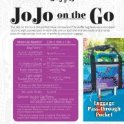 Colorblock Bag Kit - JoJo on the Go
