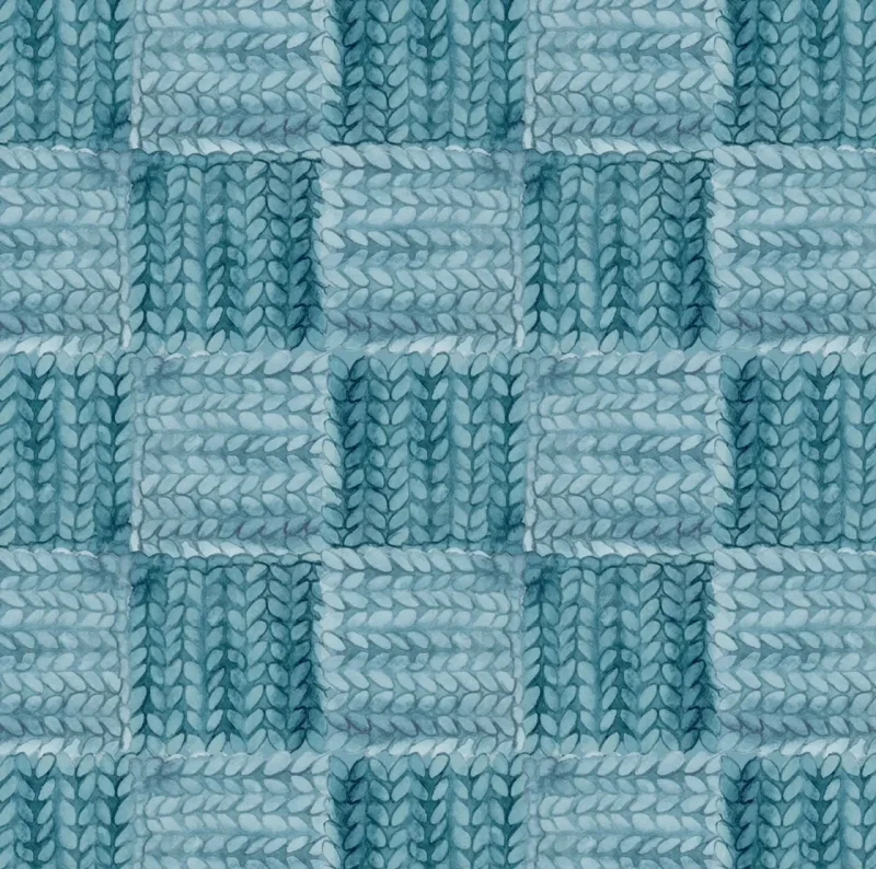 Cosy Knit - Strickstück teal