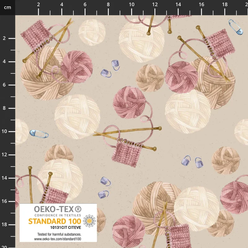 Cosy Knit - Wollkorb rose