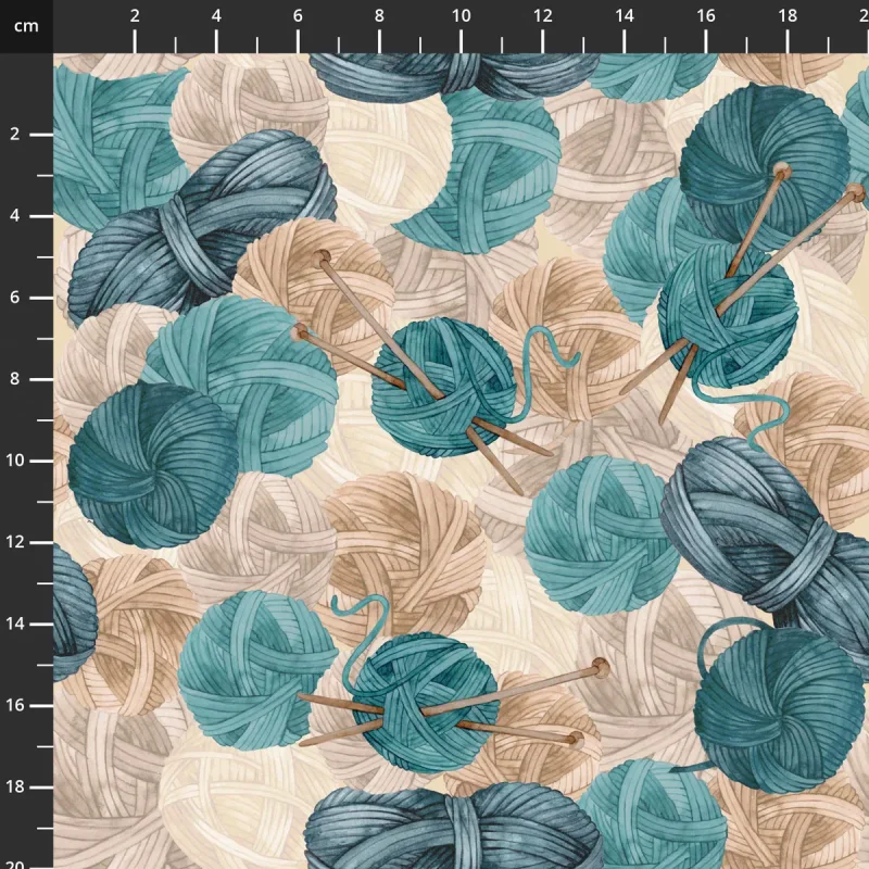 Cosy Knit - Wollknäuel teal