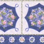 Cottage Bouquet - Panel hellgrundig