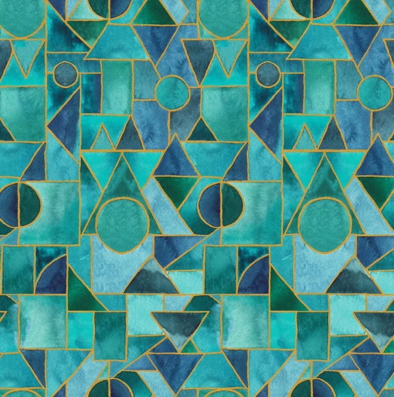 Ebb and Flow - Sea Glass Aqua