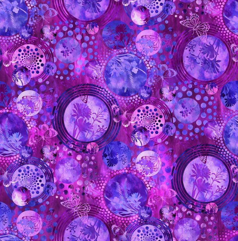 Elysian - Collage purple