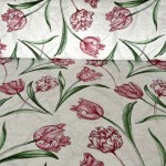 Etched Tulips creme