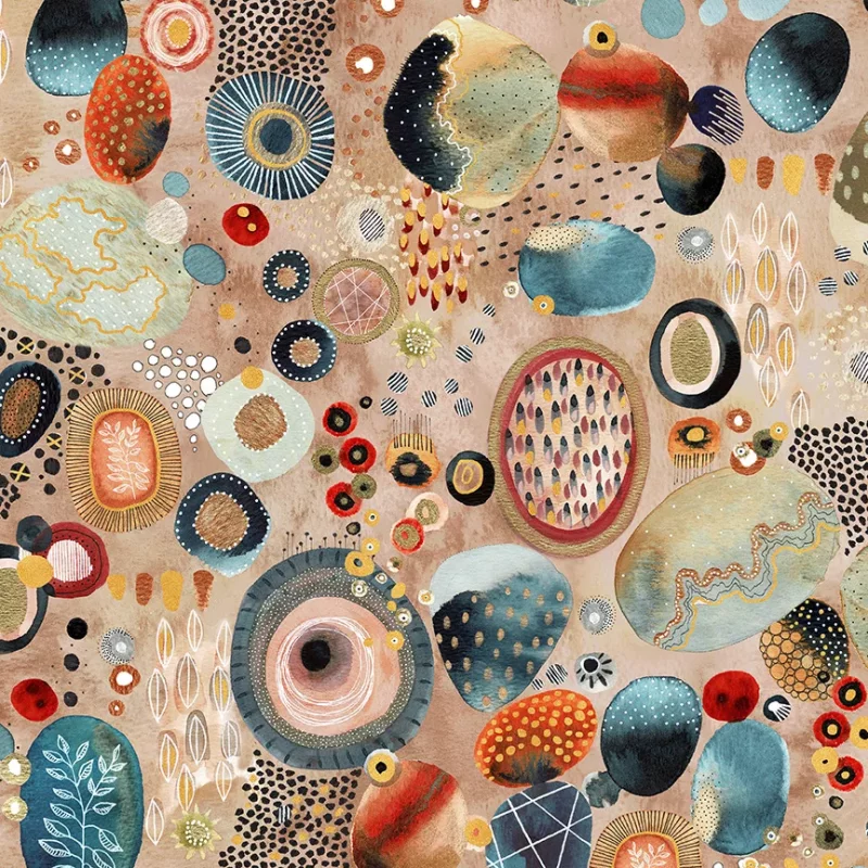 Flora & Form - Geode Fire Opal