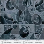 Flora & Form - Orbit Indigo Blue