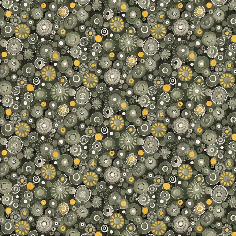 Flora & Form - Dotty Phthalo Green