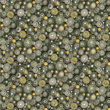 Flora & Form - Dotty Phthalo Green