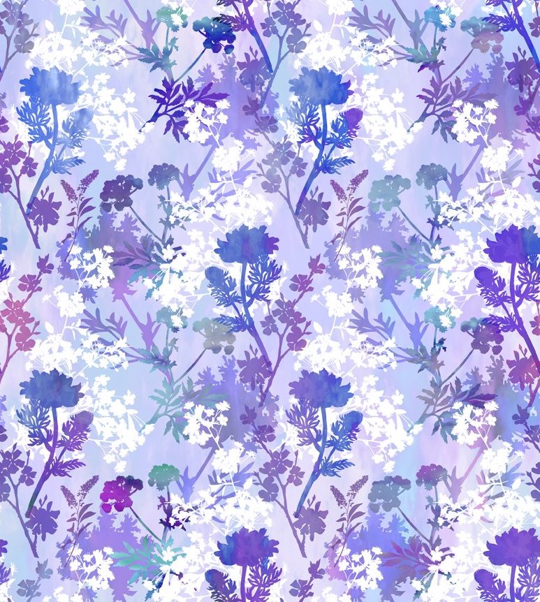 Garden of Dreams - Sprigs - Purple Brilliance