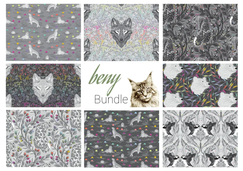 Graywork - Fat Quarter Bundle