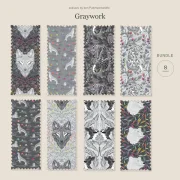 Graywork - Fat Quarter Bundle