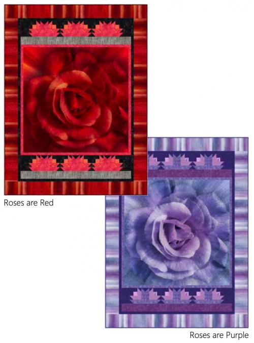 Red - Dream Big Rose Panel