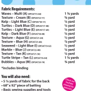 Beach View - Quilt Anleitung