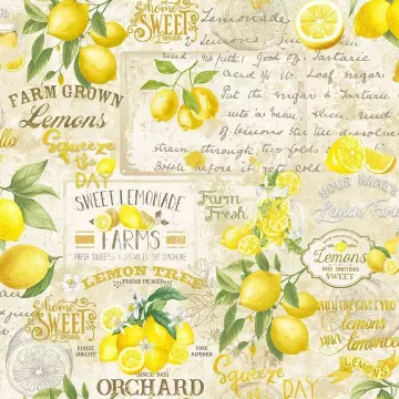 Lemon Bouquet - Lemon Farm Collage