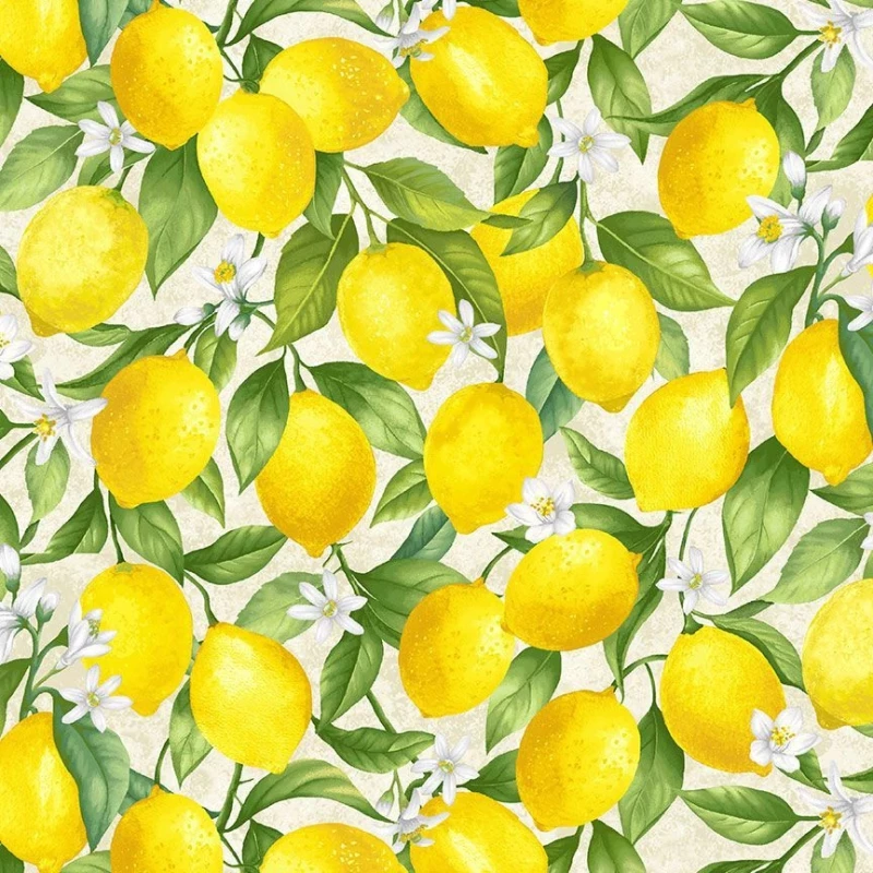 Lemon Bouquet - Zitronenzweig mit Blättern