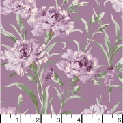 Courtland - Trailing Carnations Plum