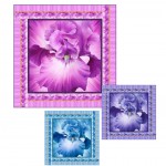 Lush - Panel Blüte violet