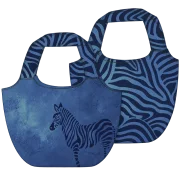 Makers Bag "Zebra blue" - Panel