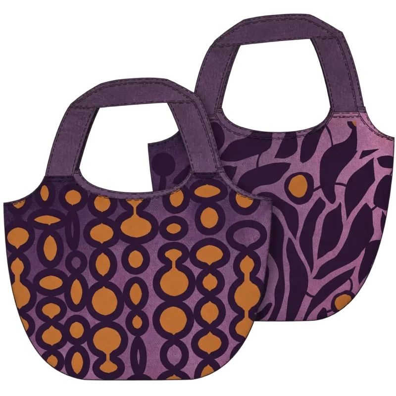 Makers Bag "Lila Orange" - Panel
