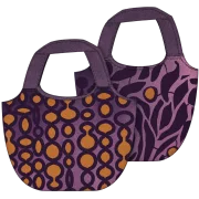Makers Bag "Lila Orange" - Panel