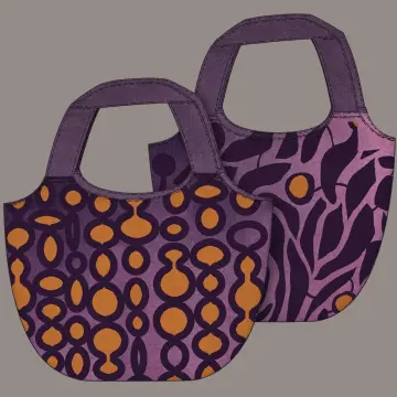 Makers Bag "Lila Orange" - Panel