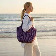 Makers Bag "Lila Orange" - Panel