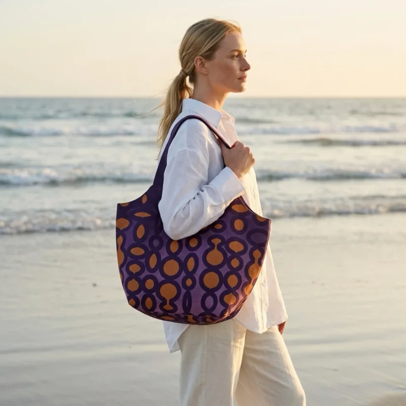 Makers Bag "Lila Orange" - Panel