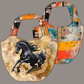 Makers Bag "Pferd" - Panel