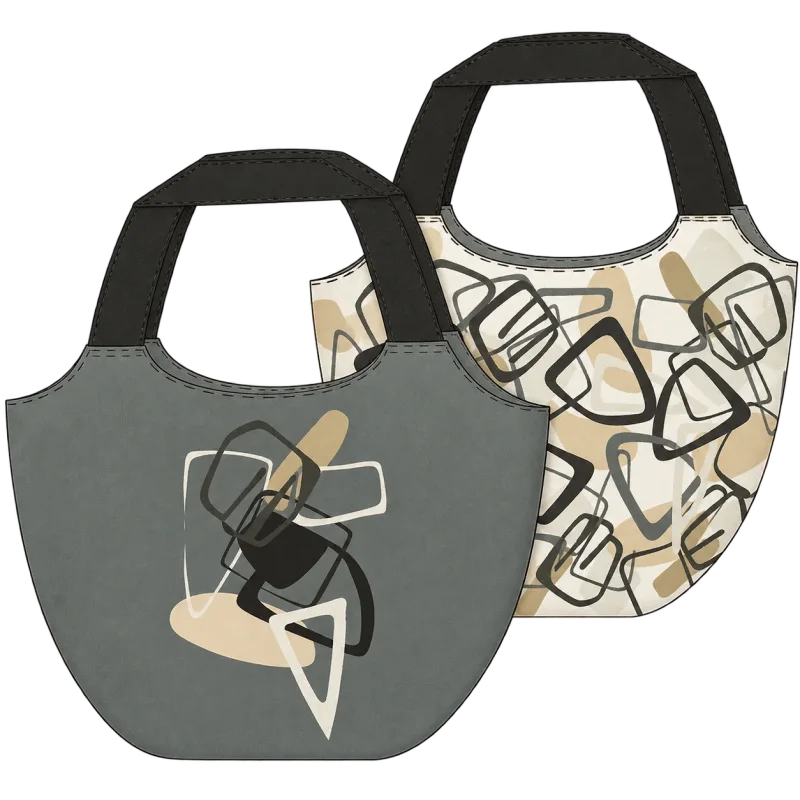 Makers Bag "Grafik grey" - Panel
