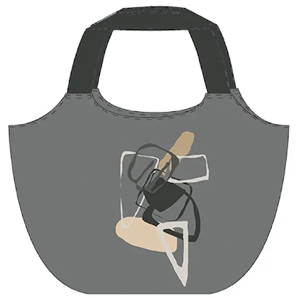 Makers Bag "Grafik grey" - Panel