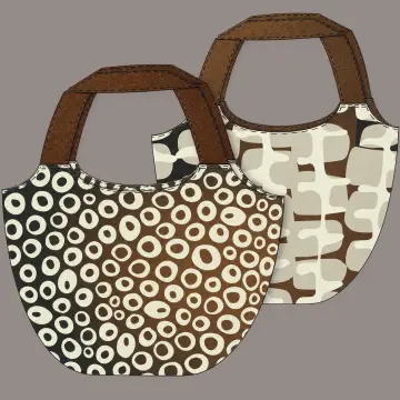 Makers Bag "Kringel braun" - Panel