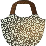 Makers Bag "Kringel braun" - Panel