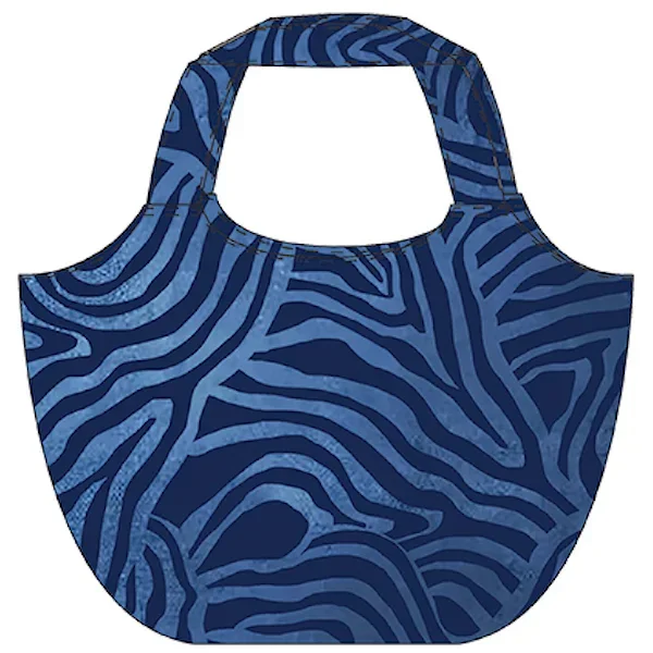 Makers Bag "Zebra blue" - Panel