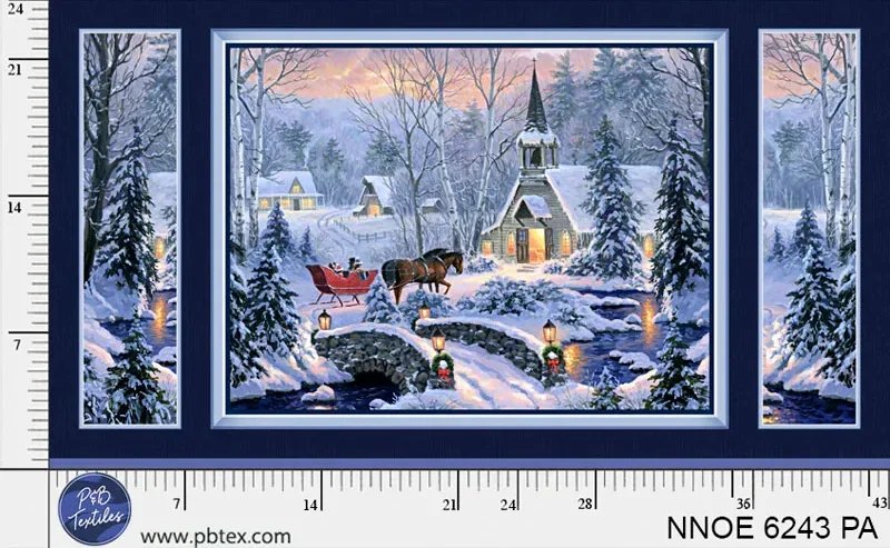 Nature´s Noel - Panel Kirche