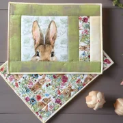 Platzdecken Set "Hasi" - Quilt Kit
