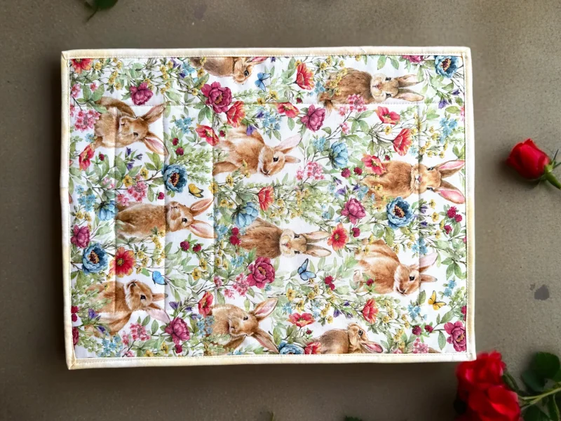 Platzdecken Set "Hasi" - Quilt Kit