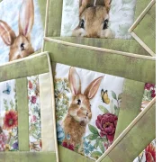 Platzdecken Set "Hasi" - Quilt Kit