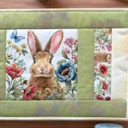 Platzdecken Set "Hasi" - Quilt Kit