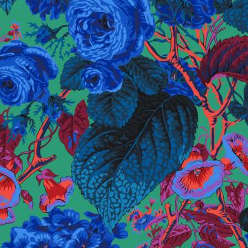 Rose and Hydrangenas Blau von Philip Jacobs