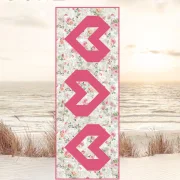 Rosenherz Tischläufer - Quilt Kit