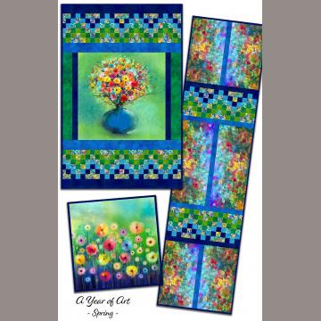 SPRING - A Year of Art - Quilt Kit